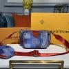 M44840L-057　ルイヴィトン LOUISVUITTON 2019年最新入荷 ポシェット アクセソワール 3つセット ポーチ ショルダーバッグ ダミエキャンパス