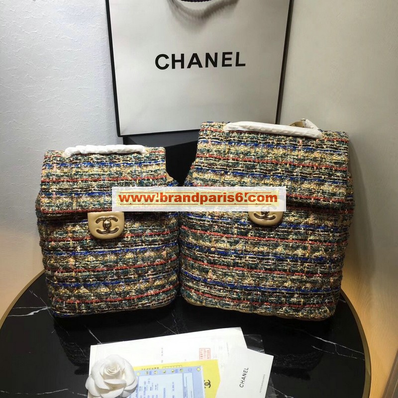 CH69964RX-JS　シャネル CHANEL 2019年最新入荷 バックパック リュックサック レディースかばん ツイード リュック