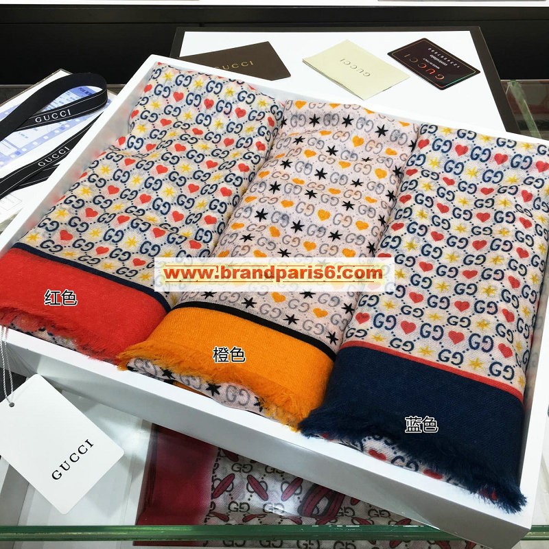 WJGG19020-AN　グッチ GUCCI 2019年最新入荷 マフラー ショール ストール カシミヤ