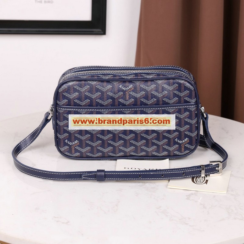 GY20172BL-BX　ゴヤール GOYARD 2019年新色入荷 カップヴェール バッグ 斜め掛け ショルダーバッグ コーティングキャンバス レザー