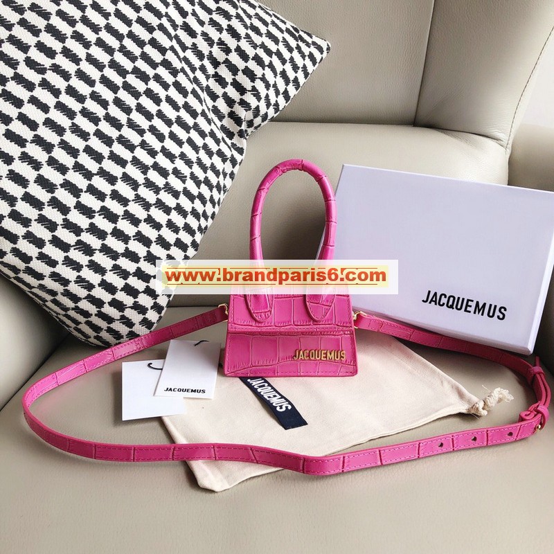 JQ56038EM-YS　ジャックムー Jacquemus 2019年最新入荷 Le sac Chiquito ミニハンドバッグ 斜め掛け ショルダーバッグ レディースかばん レザー