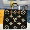 M55420-057　ルイヴィトン LOUISVUITTON 2019年最新入荷 オンザゴー GM ハンドバッグ トートバッグ ママバッグ ショッピングバッグ シアリング