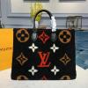 M55421-057　ルイヴィトン LOUISVUITTON 2019年最新入荷 オンザゴー GM ハンドバッグ トートバッグ ママバッグ ショッピングバッグ シアリング