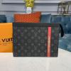 M61692TR-057　ルイヴィトン LOUISVUITTON 2019年最新入荷 ポシェット ヴォワヤージュ 手持ちかばん ポーチ モノグラム エクリプス キャンバス