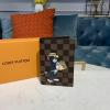 N64412T-057　ルイヴィトン LOUISVUITTON 2019年最新入荷 クーヴェルテュール パスポール NM パスポートケース カードケース ダミエエベヌキャンパス