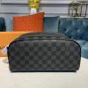 N40127-057　ルイヴィトン LOUISVUITTON 2019年最新入荷 ドップ キット キングサイズ 手持ちかばん 出張 トイレタリーバッグ ダブルファスナー開閉式 ダミエグラフィットキャンパス