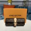 M47530-057　ルイヴィトン LOUISVUITTON 2019年最新入荷 エテュイ 3 モントル ウォッチケース 腕時計 収納箱 時計収納袋 モノグラムキャンパス