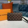 N58080C-057　ルイヴィトン LOUISVUITTON 2019年最新入荷 手持ちかばん ストラップ付き ウォレット ダミエエベヌキャンパス