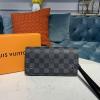 N58080K-057　ルイヴィトン LOUISVUITTON 2019年最新入荷 手持ちかばん ストラップ付き ウォレット ダミエグラフィットキャンパス