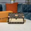 N60237-057　ルイヴィトン LOUISVUITTON 2019年最新入荷 ポルトフォイユ ヴァヴァン チェーン ウォレット クラッチバッグ ショルダーバッグ ダミエエベヌ キャンバス