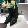 CDJ20005-26　クリスチャンディオール CHRISTIAN DIOR  2020年秋冬最新入荷 D-Sculpture ショートブーツ ローヒールシューズ レディース 靴 ピンヒール