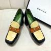 GGJ20014-26　グッチ GUCCI 20200年秋冬最新作 ハイヒールシューズ ローファーシューズ パンプス レザー レディース 靴