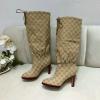 GGJ20018-26　グッチ GUCCI 20200年秋冬最新作 ロングブーツ ハイヒールシューズ レディースシューズ 靴 カジュアル 通勤