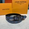 MP136U-057　ルイヴィトン LOUISVUITTON 2019年最新入荷 サンチュール ドーフィーヌ 25mm リバーシブル ベルト レディース用 レザー