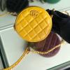 CH0725Y-JS　シャネル CHANEL 2019年最新入荷 クラシック チェーンクラッチバッグ ラウンドバッグ 斜め掛け ショルダーバッグ ラムスキン 
