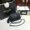 CH57617Q-JS　シャネル CHANEL 2019年最新入荷 カメラバッグ 斜め掛け ショルダーバッグ カメラケース レディースかばん キャビアスキン