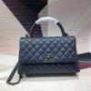 CH92991QGYQL-JS　シャネル CHANEL 2019年最新入荷 トップハンドルバッグ トートバッグ 2way ショルダーバッグ カーフスキン 