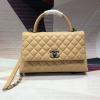 CH92991QGYQX-JS　シャネル CHANEL 2019年最新入荷 トップハンドルバッグ トートバッグ 2way ショルダーバッグ カーフスキン 