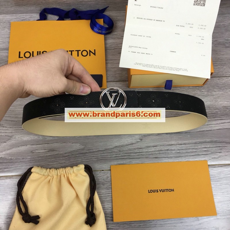 M0008Y-057　ルイヴィトン LOUISVUITTON 2019年最新入荷 サンチュール LV サークル 20mm ベルト レディース用 レザー モノグラムキャンパス 