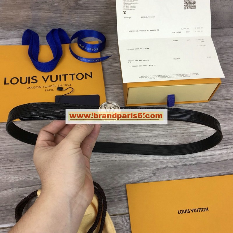 M0052-057　ルイヴィトン LOUISVUITTON 2019年最新入荷 サンチュール LV サークル 20mm ベルト リバーシブル レディース用 レザー モノグラムキャンパス 
