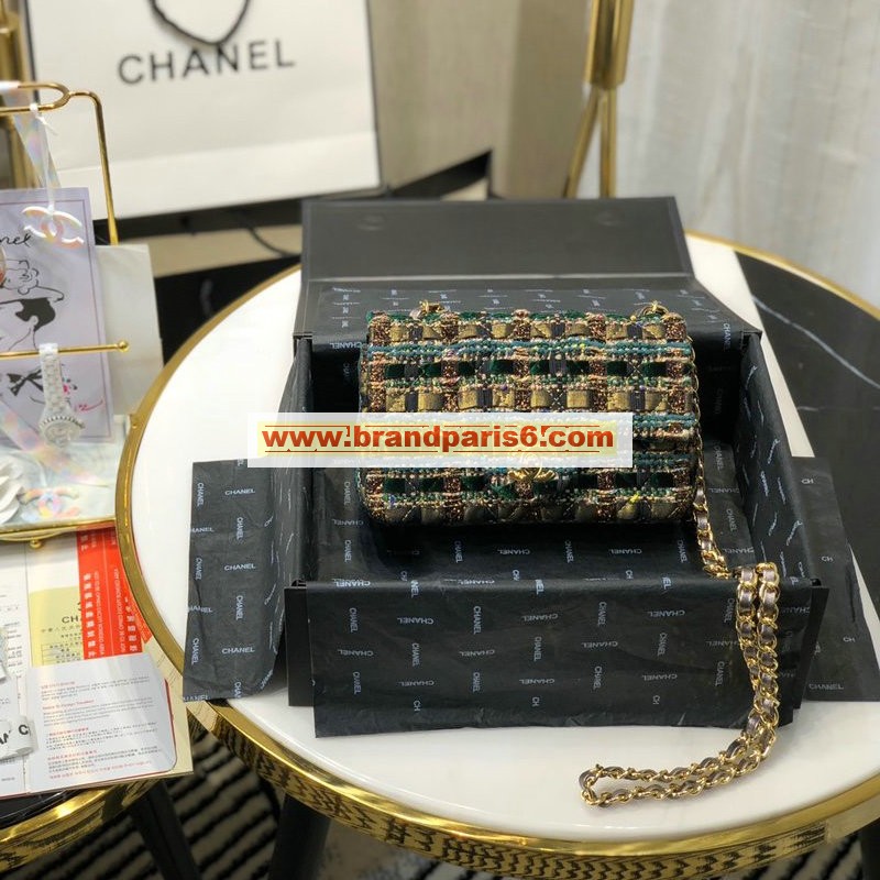CH1112NJ-JS　シャネル CHANEL 2019年最新入荷 クラシック 斜めがけ ショルダーバッグ ツイード レディースかばん