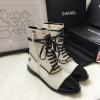 CHJ20042-26　シャネル CHANEL 2020年秋冬最新入荷 ミドルブーツ レディースシューズ レースアップブーツ 靴 通勤 通学