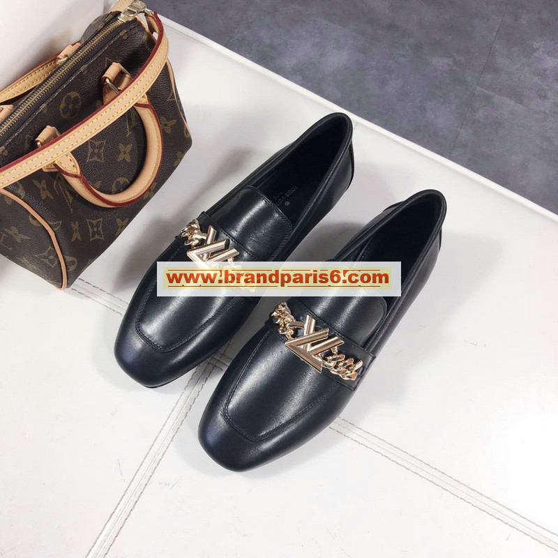 LVJ20018-26　ルイヴィトン LOUISVUITTON  2020年秋冬最新入荷 アッパーケース ライン ローファー レディースシューズ フラットシューズ 靴 レザー