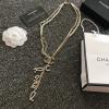 CHXL19022-CZZ　シャネル CHANEL 2019年最新入荷 アルファベット ネックレス パール ネックレス アクセサリー ジュエリー