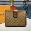 M44178K-057　ルイヴィトン LOUISVUITTON 2020年最新入荷 ドーフィーヌ 手持ちかばん クラッチバッグ セカンドバッグ モノグラム リバース キャンバス