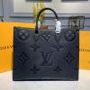 M44576Z-057　ルイヴィトン LOUISVUITTON 2020年最新入荷 オンザゴー GM ハンドバッグ トートバッグ ママバッグ ショッピングバッグ シアリング