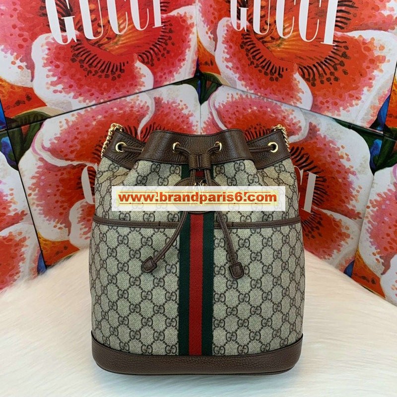 GG553961X-057　グッチ GUCCI 2019年最新入荷 オフィディア GG スモール バケットバッグ ショルダーバッグ キャンパス