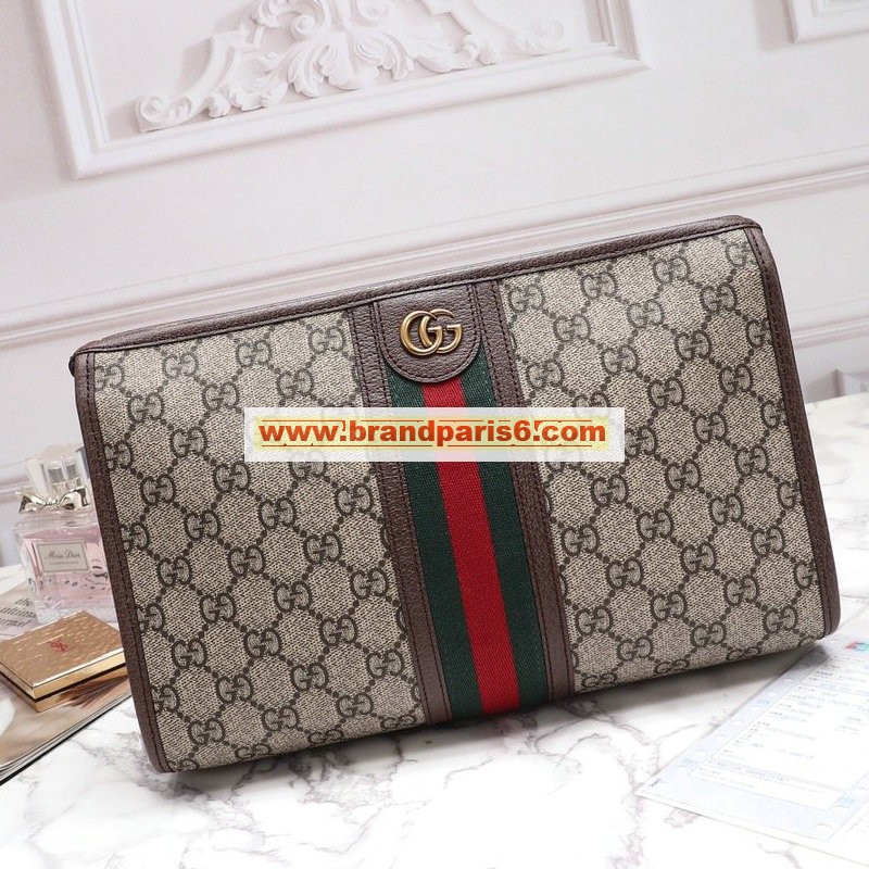 GG598234-057　グッチ GUCCI 2019年最新入荷 オフィディア GG ポーチ 手持ちかばん クラッチバッグ セカンドバッグ キャンパス