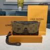 M68796-057　ルイヴィトン LOUISVUITTON 2020年最新入荷 ジッピー ウォレット  ロングウォレット 長財布 グラスホルダー キャッツアイスタイル モノグラム
