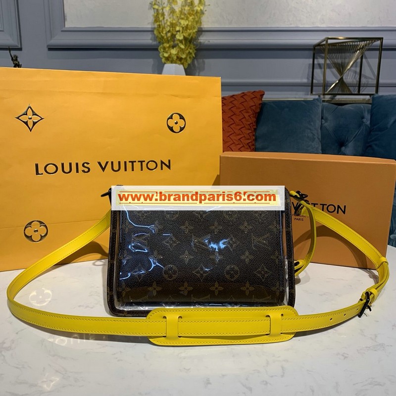 M61115Y-057　ルイヴィトン LOUISVUITTON 2020年最新入荷 トリアングル メッセンジャーバッグ ショルダーバッグ エンブロイダリー モノグラムキャンパス