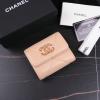 CH0954-JS　シャネル CHANEL 2020年最新入荷 三つ折り短財布 ショートウォレット カードケース 札入れ レザー 小銭入れ