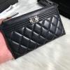 CH81254YK-JS　シャネル CHANEL 2020年最新入荷 手持ちかばん クラッチバッグ ファスナー長財布 ラムスキン