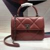 CH92236GYQR-JS　シャネル CHANEL 2020年最新入荷 トップハンドルバッグ トートバッグ 2way ショルダーバッグ ハンドバッグ ラムスキン