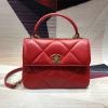 CH92236GJQD-JS　シャネル CHANEL 2020年最新入荷 トップハンドルバッグ トートバッグ 2way ショルダーバッグ ハンドバッグ ラムスキン