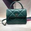 CH92236GYQM-JS　シャネル CHANEL 2020年最新入荷 トップハンドルバッグ トートバッグ 2way ショルダーバッグ ハンドバッグ ラムスキン