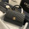 CH92992VQJQK-JS　シャネル CHANEL 2020年最新入荷 トップハンドルバッグ トートバッグ 2way ショルダーバッグ ハンドバッグ キャビアスキン