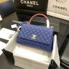 CH92992GQJPL-JS　シャネル CHANEL 2020年最新入荷 トップハンドルバッグ トートバッグ 2way ショルダーバッグ ハンドバッグ キャビアスキン