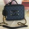 CH93342QPLK-JS　シャネル CHANEL 2020年最新入荷 ヴァニティー ケース ハンドバッグ 斜め掛け ショルダーバッグ 化粧箱 レザー