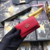 GG456118QR-057　グッチ GUCCI 2020年最新入荷 二つ折り短財布 プチ マーモント キーケース レザー ダブルG レザー