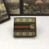 GG597606-057　グッチ GUCCI 2020年最新入荷 二つ折り短財布 ショートウォレット カードケース 札入れ キャンパス