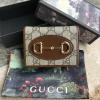 GG621887XF-057　グッチ GUCCI 2020年最新入荷 1955 ホースビット カードケース ウォレット 二つ折り短財布 コインケース 札入れ レザー