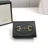 GG621887-057　グッチ GUCCI 2020年最新入荷 1955 ホースビット カードケース ウォレット 二つ折り短財布 コインケース 札入れ レザー