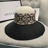 GG97181-057　グッチ GUCCI 2020年春夏最新入荷 帽子 フェドラハット サンハット ワイドスリムハット カジュアルスタイル キャンパス