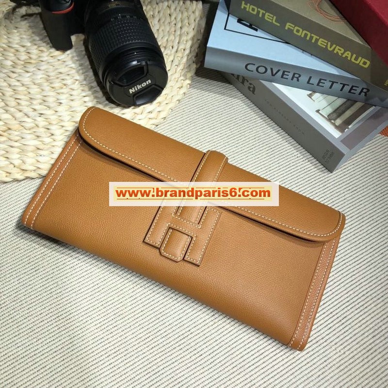 H509058QJZ-063　エルメス HERMES 2019年最新入荷 ジジェ エラン クラッチバッグ 手持ちかばん ヴォーエプソン セカンドバッグ