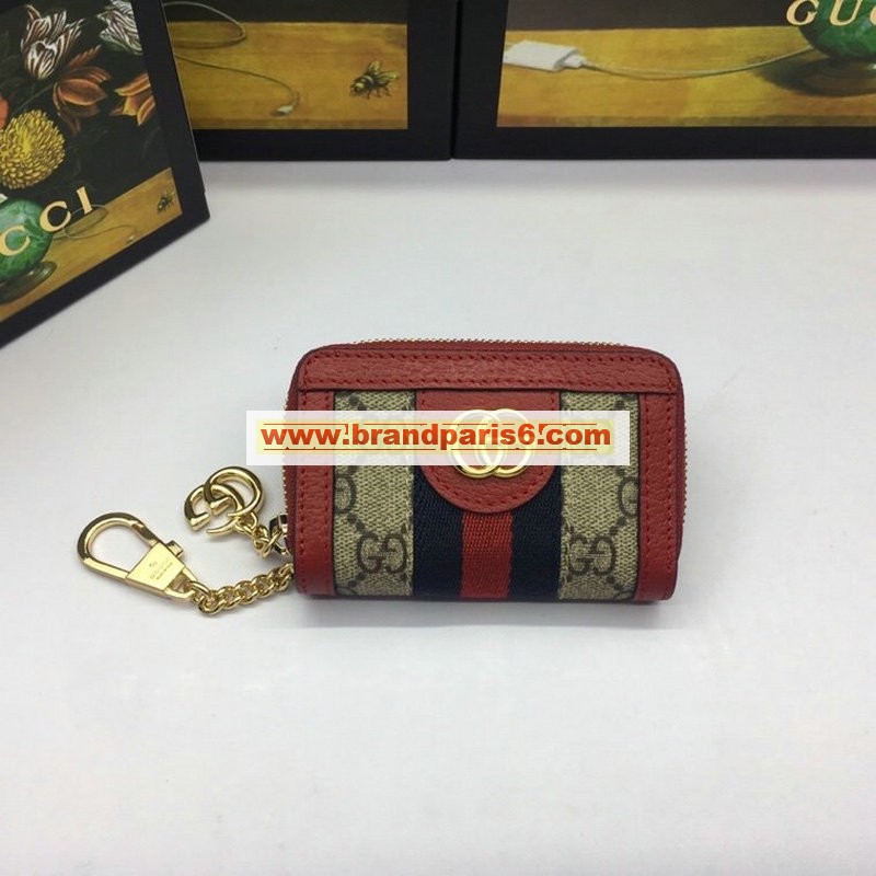 GG523157X-057　グッチ GUCCI 2020年最新入荷 キーケース 小銭入れ コインケース キャンパス