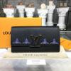 M63211L-057　ルイヴィトン LOUISVUITTON 2020年最新入荷 カプシーヌ コンパクト 二つ折り長財布 カードケース 札入れ ロングウォレット レザー